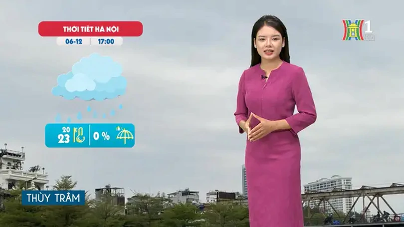 Dự báo thời tiết trưa | 06/12/2024