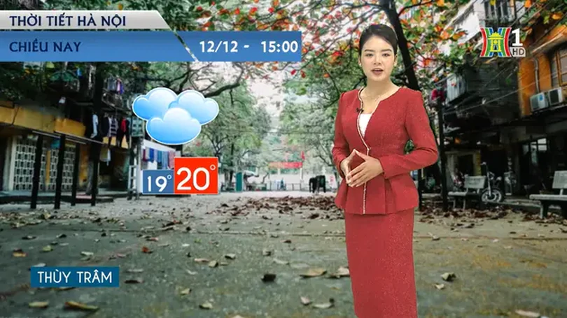 Dự báo thời tiết chiều | 12/12/2024