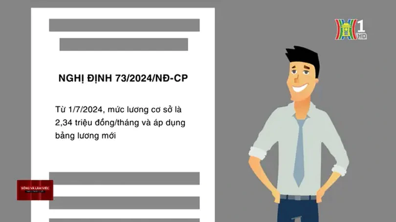 Mức đóng thuế thu nhập cá nhân với bảng lương mới như thế nào? | Sống và làm việc theo pháp luật | 11/12/2024