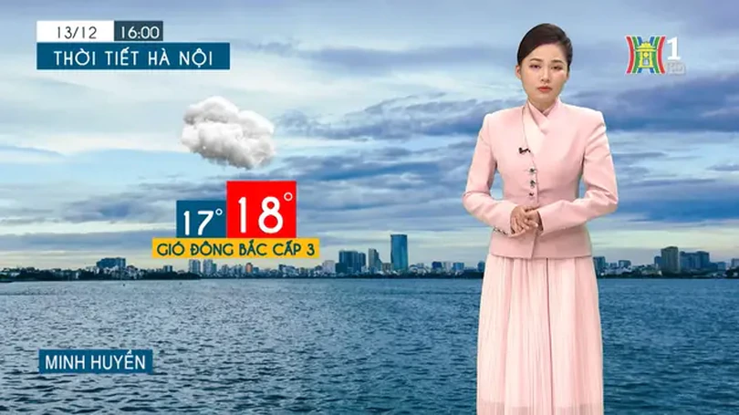 Dự báo thời tiết tối | 13/12/2024