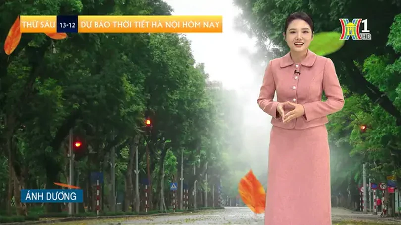 Dự báo thời tiết trưa | 13/12/2024