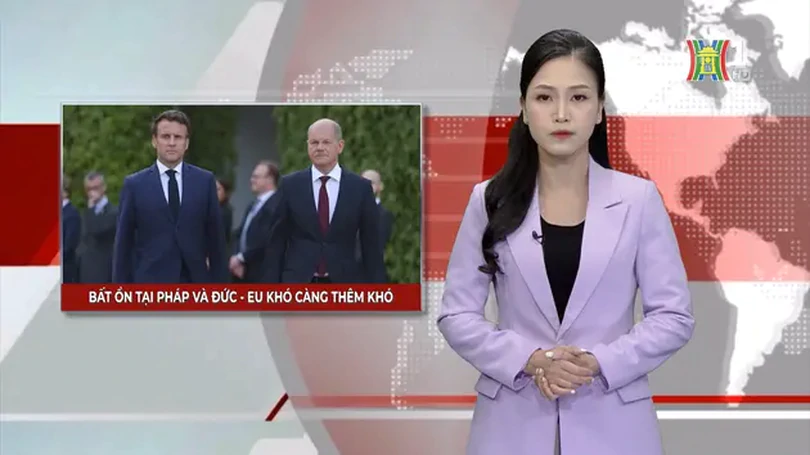 Bất ổn tại Pháp và Đức - EU khó càng thêm khó | Nhìn ra thế giới | 13/12/2024
