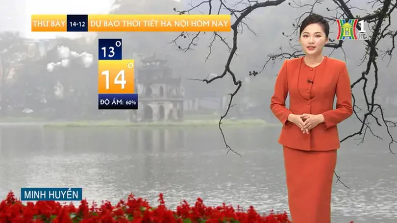 Dự báo thời tiết | 14/12/2024