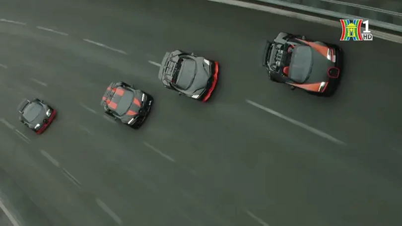 4 siêu xe Bugatti lập kỷ lục tốc độ