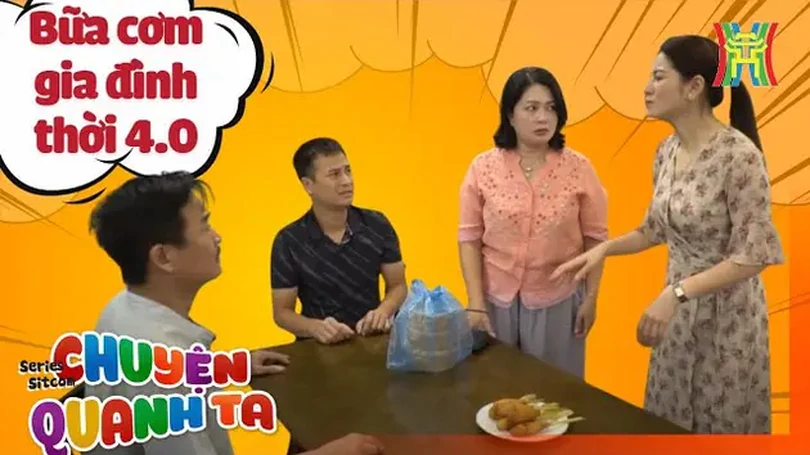 Bữa cơm gia đình thời 4.0
