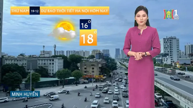 Dự báo thời tiết trưa | 19/12/2024