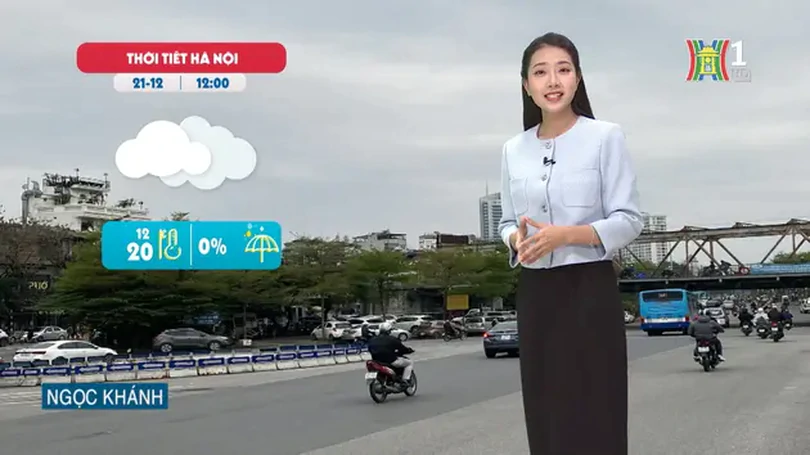 Dự báo thời tiết trưa | 21/12/2024