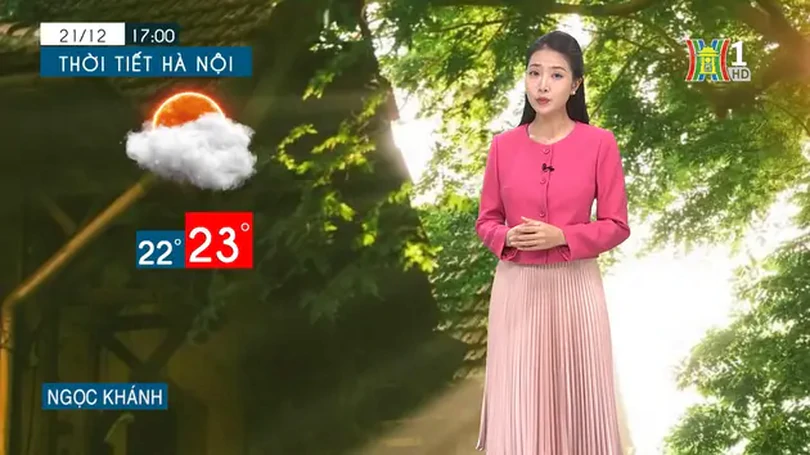 Dự báo thời tiết tối | 21/12/2024
