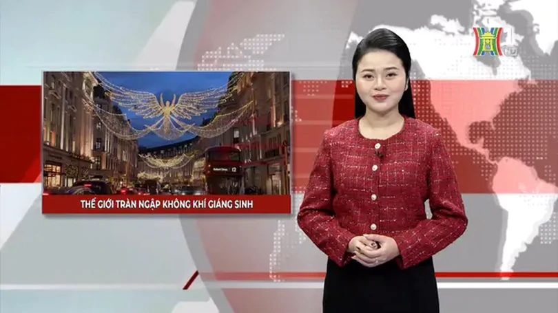 Thế giới tràn ngập không khí Giáng sinh | Nhìn ra thế giới | 21/12/2024