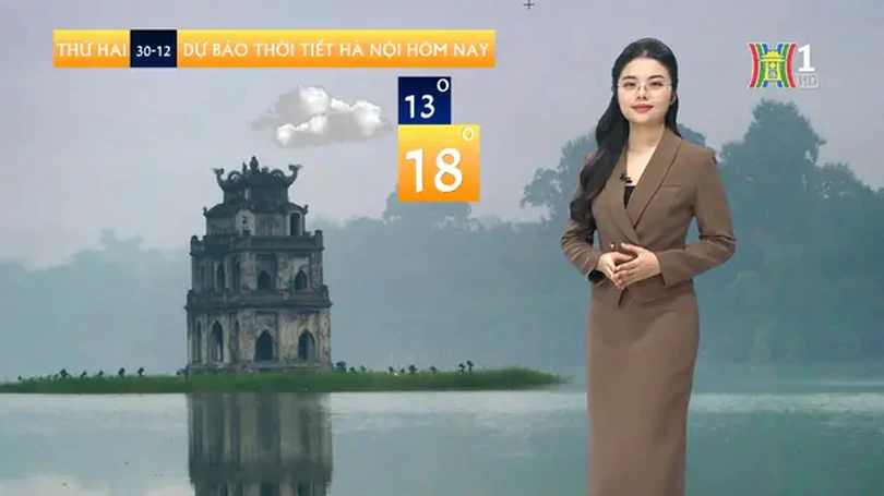 Dự báo thời tiết trưa | 30/12/2024