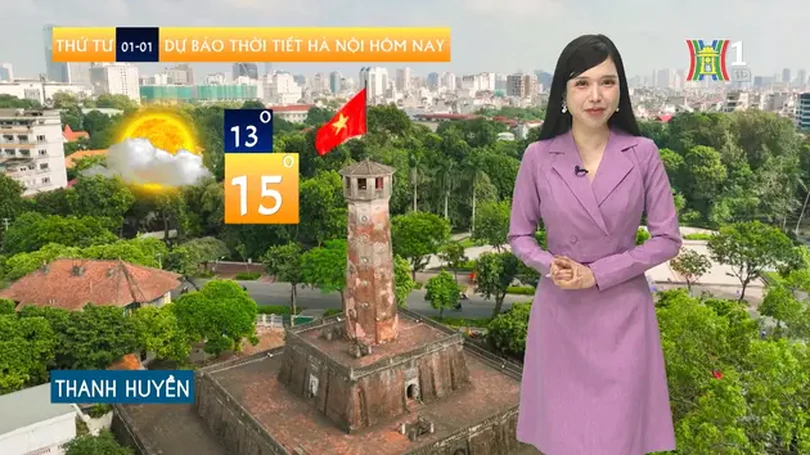 Dự báo thời tiết trưa | 01/01/2025