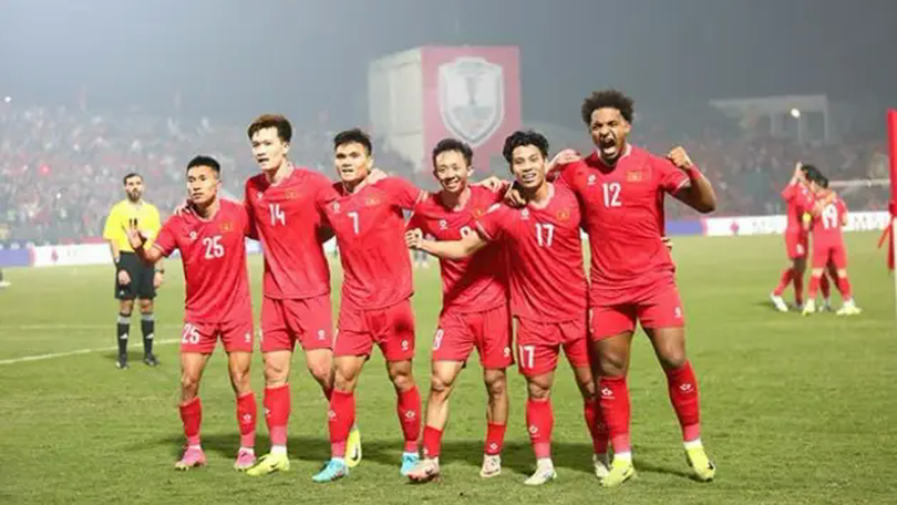 Đội tuyển Việt Nam tăng lên hạng 112 thế giới