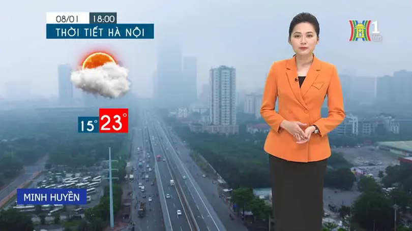 Dự báo thời tiết tối | 08/01/2025
