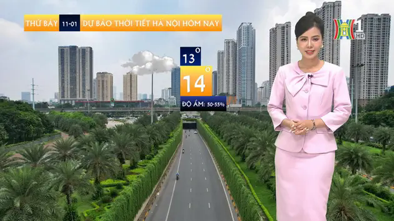 Dự báo thời tiết | 11/01/2025