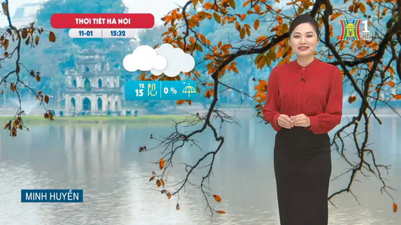 Dự báo thời tiết trưa | 11/01/2025