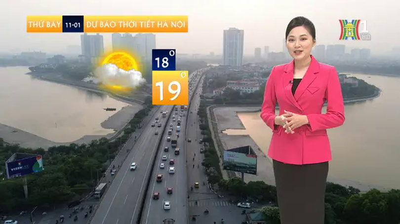 Dự báo thời tiết chiều | 11/01/2025