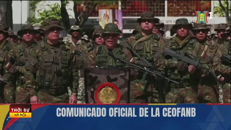 Quân đội Venezuela lên án các lệnh trừng phạt
