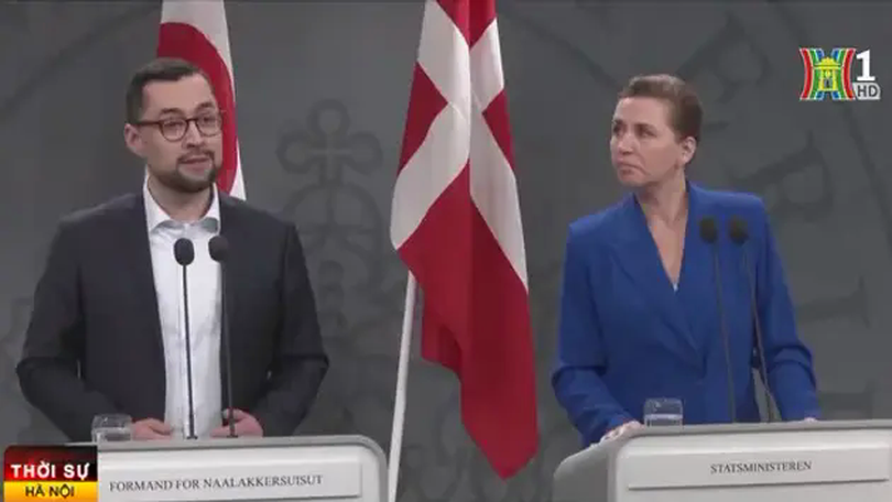 Đan Mạch liên hệ với đội ngũ của ông Trump về Greenland