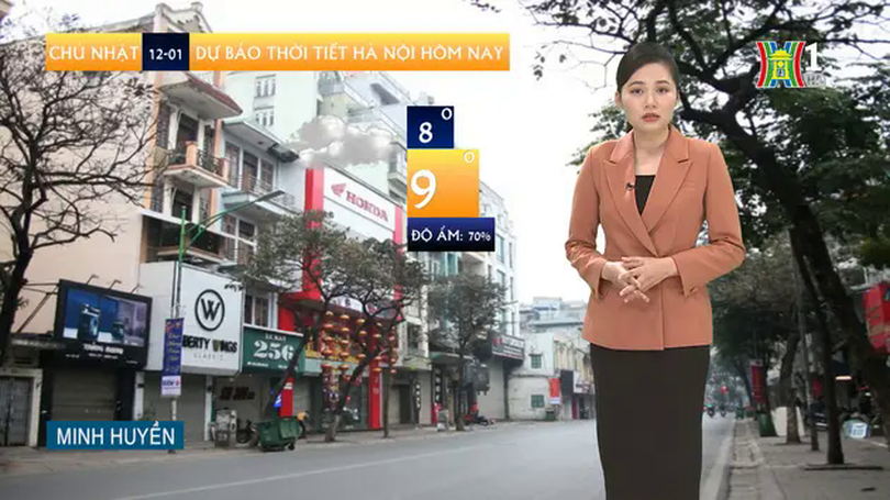 Dự báo thời tiết | 12/01/2025