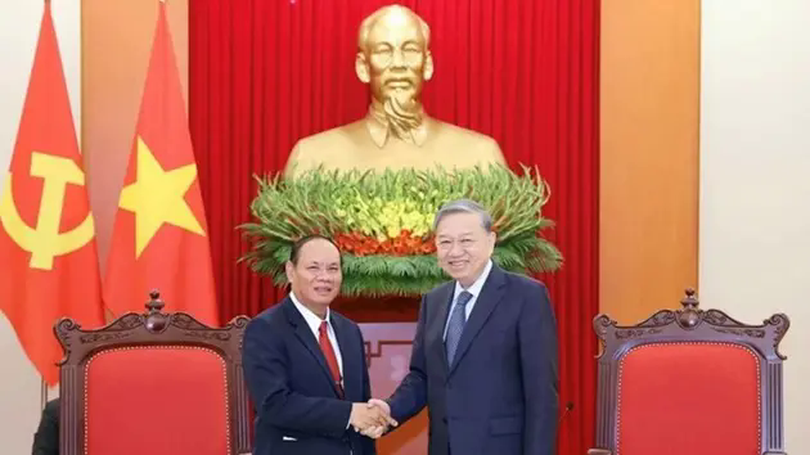 Tổng Bí thư Tô Lâm tiếp Phó Thủ tướng, Bộ trưởng Bộ Công an Lào