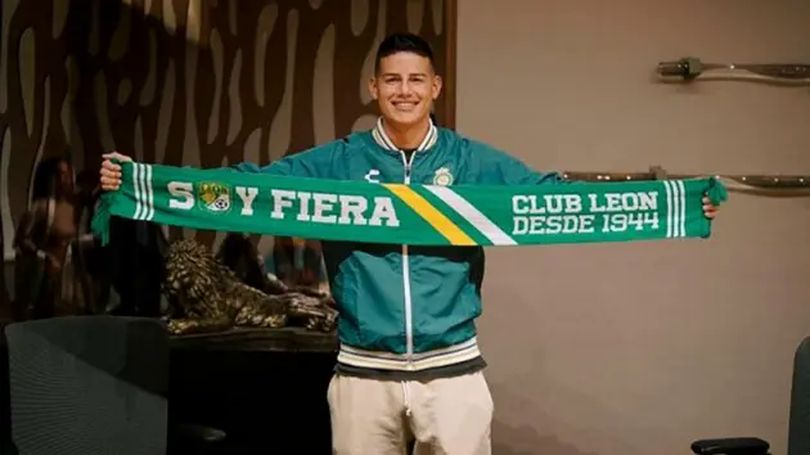 James Rodriguez gia nhập CLB Club Leon