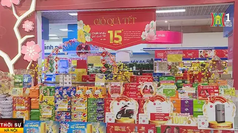 Hàng Việt chiếm 95% trong các giỏ quà Tết