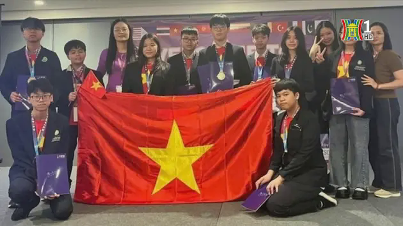 Việt Nam giành 5 huy chương Vàng Olympic Hóa học châu Á