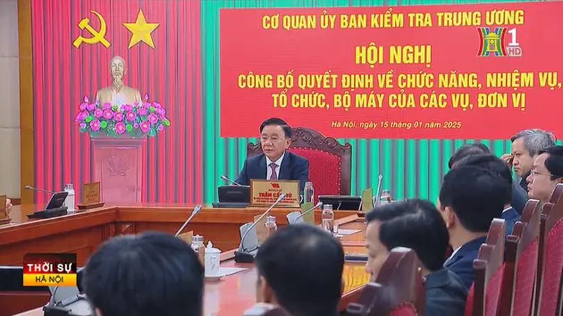 Ủy ban Kiểm tra Trung ương giảm 2 vụ địa bàn