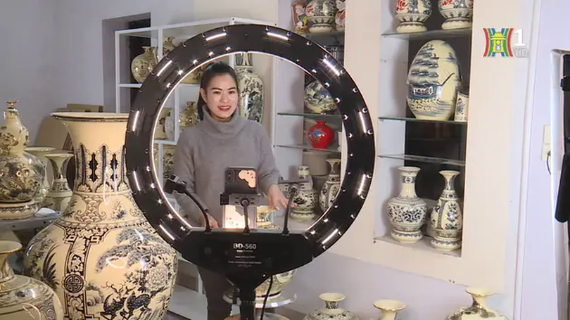 Ứng dụng công nghệ số ở làng nghề sản xuất gốm sứ | 24/04/2025