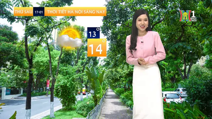 Dự báo thời tiết trưa | 17/01/2025