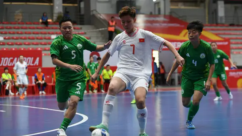 Đội tuyển futsal nữ Việt Nam giành chiến thắng kỉ lục