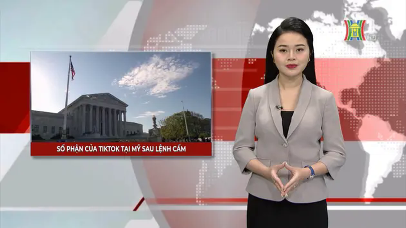 Tòa án tối cao Mỹ giữ nguyên lệnh cấm TikTok | Nhìn ra thế giới | 18/01/2025