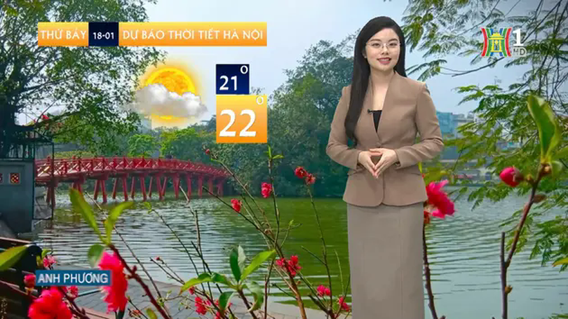 Dự báo thời tiết chiều | 18/01/2025