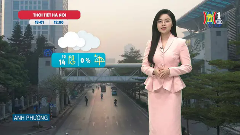 Dự báo thời tiết trưa | 18/01/2025
