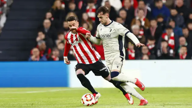Athletic Bilbao bất ngờ thất bại trên sân nhà