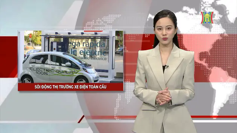 Sôi động thị trường xe điện toàn cầu | Nhìn ra thế giới | 19/01/2025