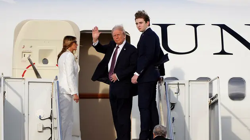 Ông Donald Trump tới Washington D.C chuẩn bị nhậm chức