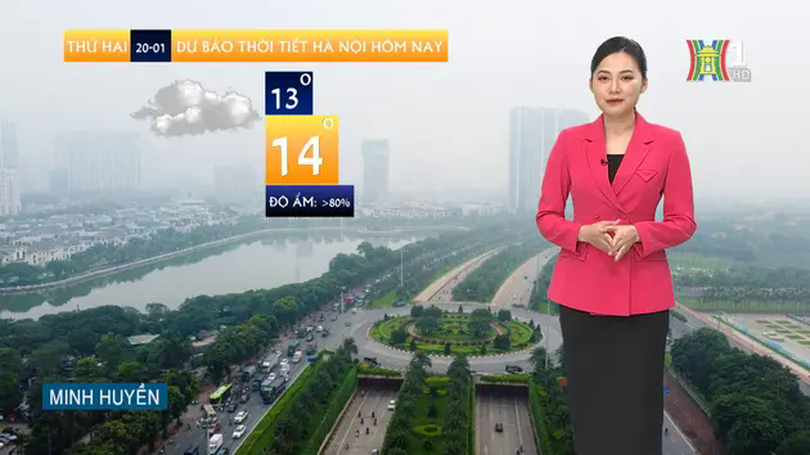 Dự báo thời tiết | 20/01/2025