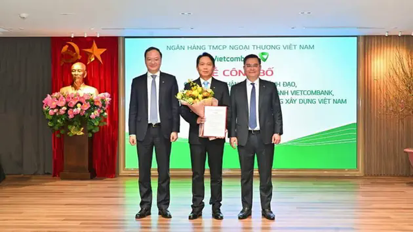 Vietcombank bổ nhiệm ban lãnh đạo Ngân hàng Xây dựng