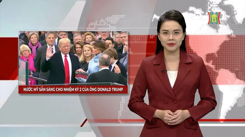 Nước Mỹ sẵn sàng cho nhiệm kỳ hai của ông Donald Trump | Nhìn ra thế giới | 20/01/2025