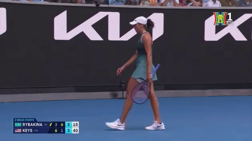 Giải Australia mở rộng: Elena Rybakina thất bại trước Madison Keys