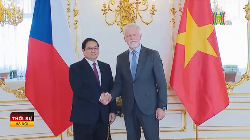Thủ tướng Phạm Minh Chính hội kiến Tổng thống Cộng hoà Séc