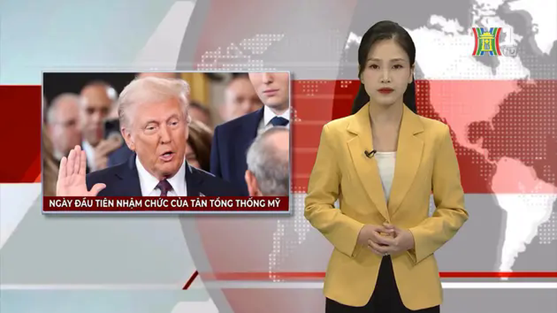 Ngày đầu tiên nhậm chức của tân Tổng thống Mỹ | Nhìn ra thế giới | 21/01/2025