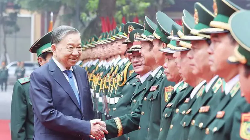 Tổng Bí thư Tô Lâm thăm, làm việc tại Bộ tư lệnh Bộ đội Biên phòng