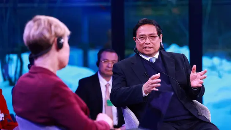 Thủ tướng Phạm Minh Chính đối thoại đặc biệt tại WEF Davos