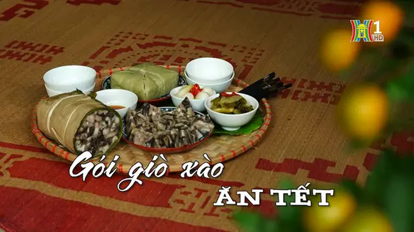 Gói giò xào ăn Tết | Nhịp sống Hà Nội | 23/01/2025