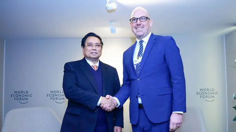 Thủ tướng Phạm Minh Chính gặp Thủ tướng Liechtenstein