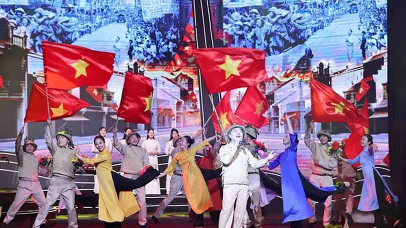 Chương trình chính luận nghệ thuật 'Mãi mãi niềm tin theo Đảng'