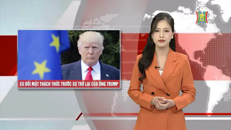 EU đối mặt thách thức trước sự trở lại của ông Trump | Nhìn ra thế giới | 24/01/2025