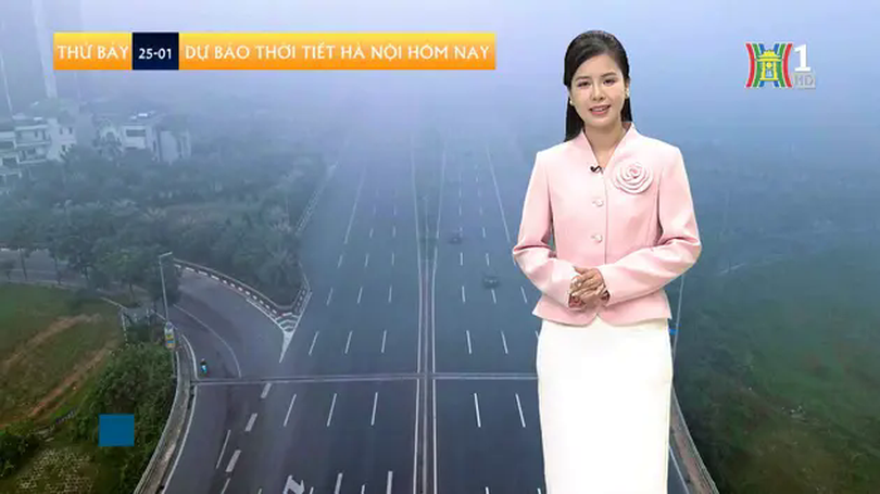 Dự báo thời tiết | 25/01/2025